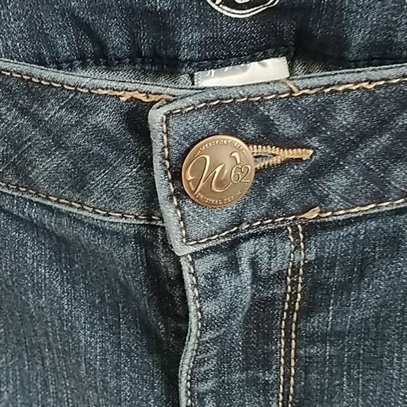 W62 Boyfriend Capris Jeans. Sz P6. - Picture 8 of 11